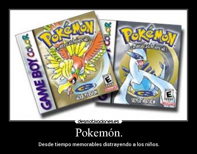 Pokemón. - Desde tiempo memorables distrayendo a los niños.