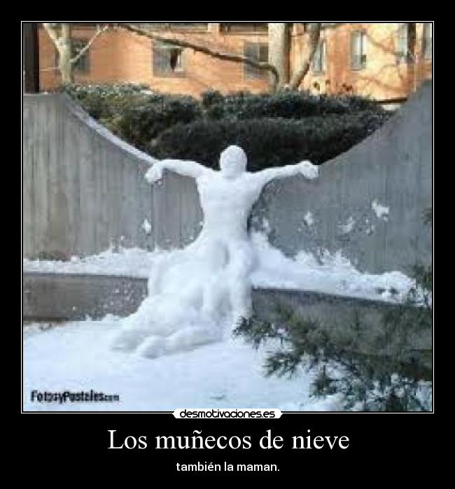 Los muñecos de nieve -