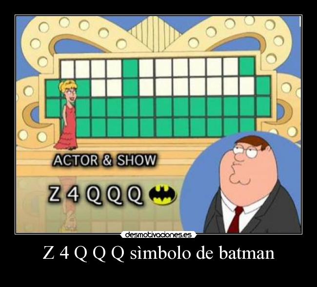 Z 4 Q Q Q sìmbolo de batman -