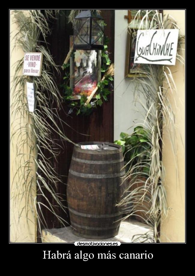 Habrá algo más canario - 