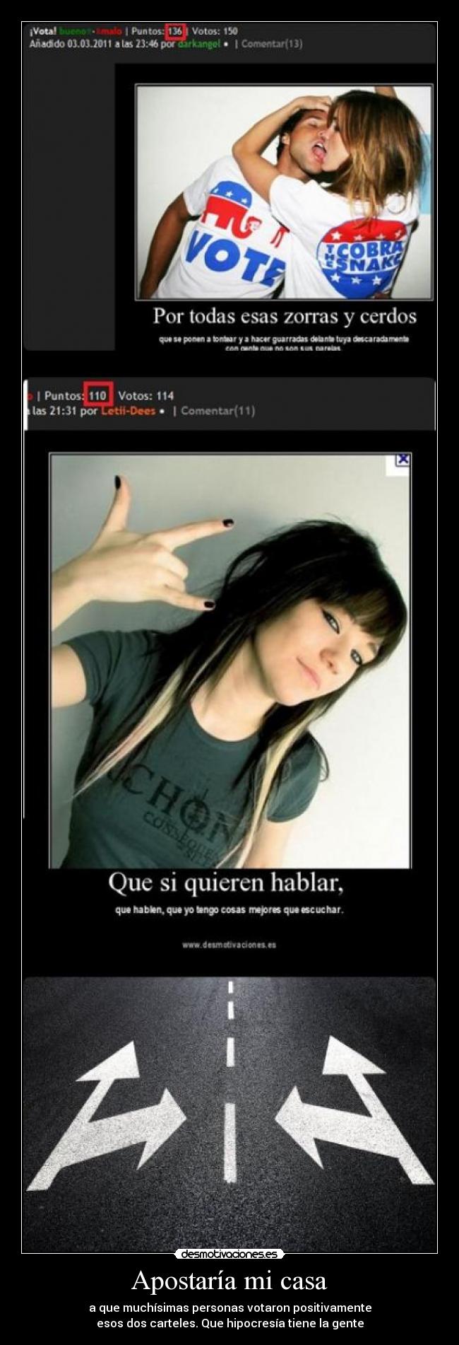 Apostaría mi casa -