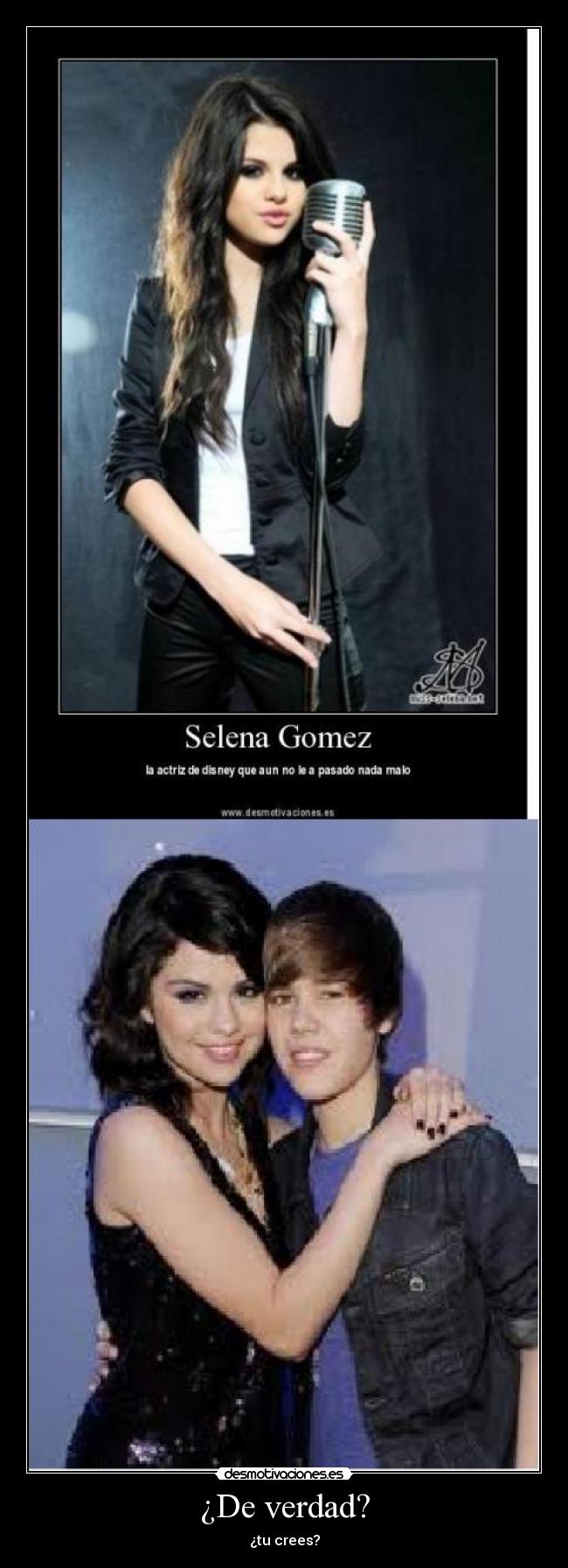 ¿De verdad? - ¿tu crees?