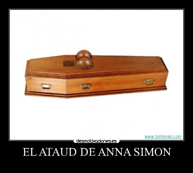 EL ATAUD DE ANNA SIMON -
