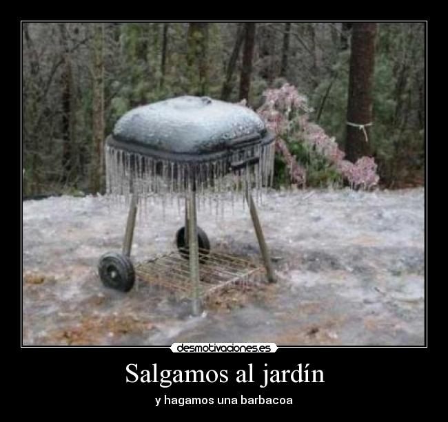 Salgamos al jardín -