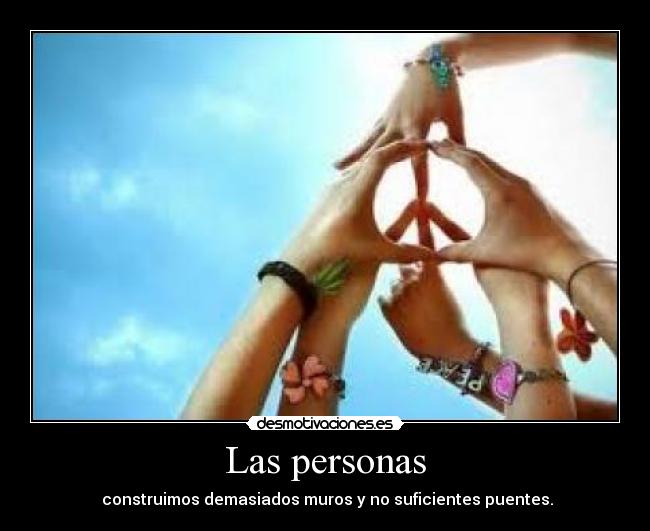 Las personas -
