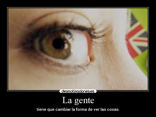 La gente -
