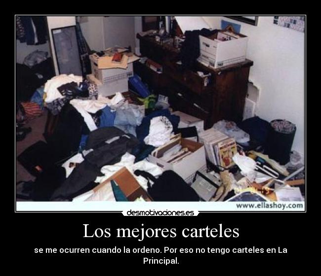 carteles desmotivaciones