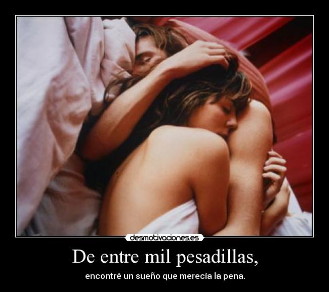 De entre mil pesadillas, - 