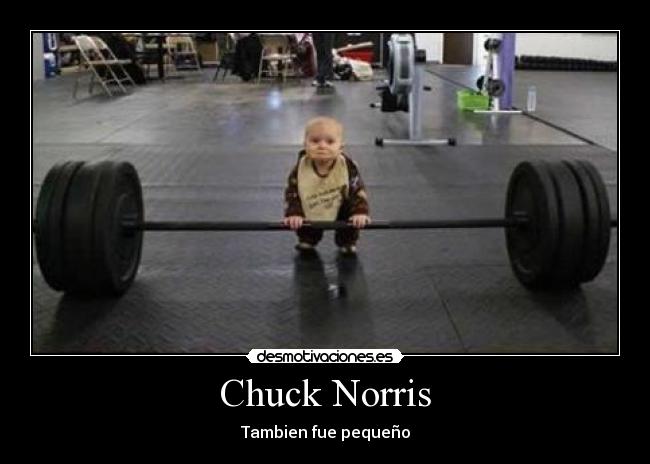 carteles chuck norris desmotivaciones