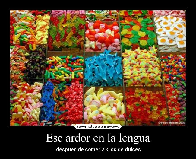 Ese ardor en la lengua - 