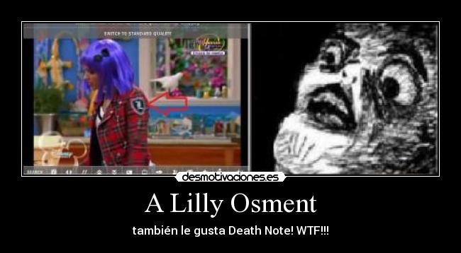 A Lilly Osment - también le gusta Death Note! WTF!!!
