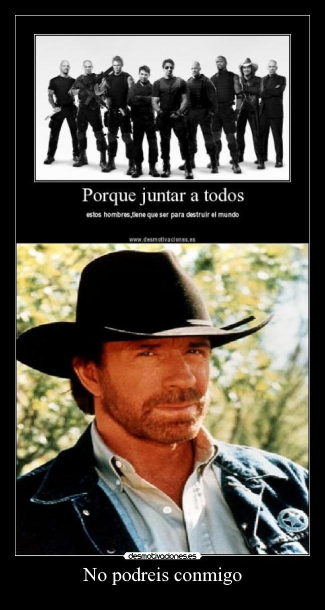 No podreis conmigo - 