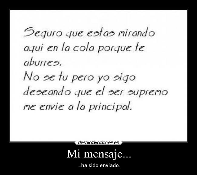 Mi mensaje... - 