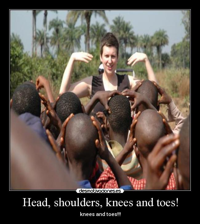 Head, shoulders, knees and toes! - 