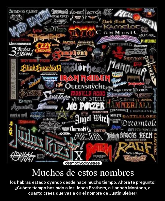 Muchos de estos nombres - 