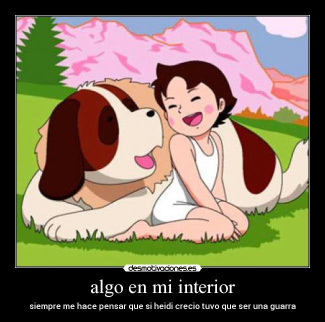 algo en mi interior -