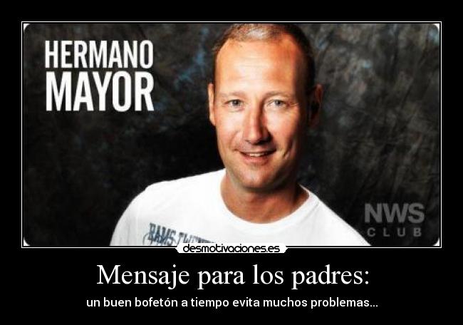 Mensaje para los padres: - 