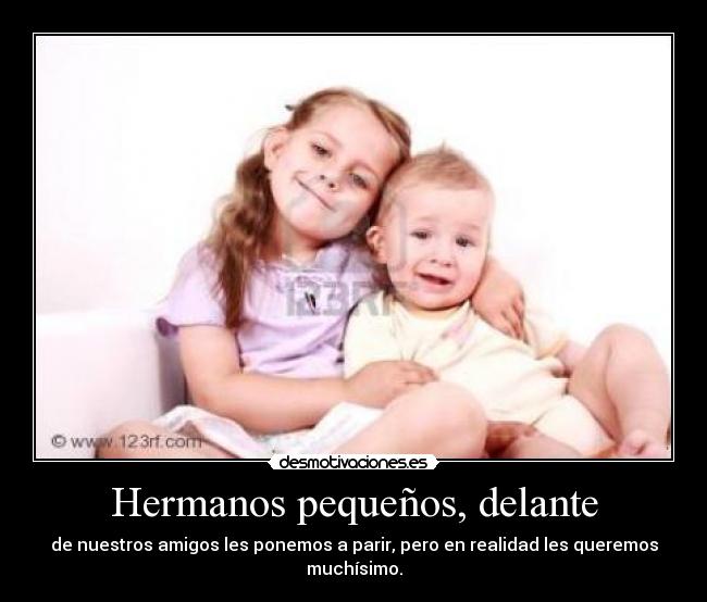 carteles hermanos desmotivaciones