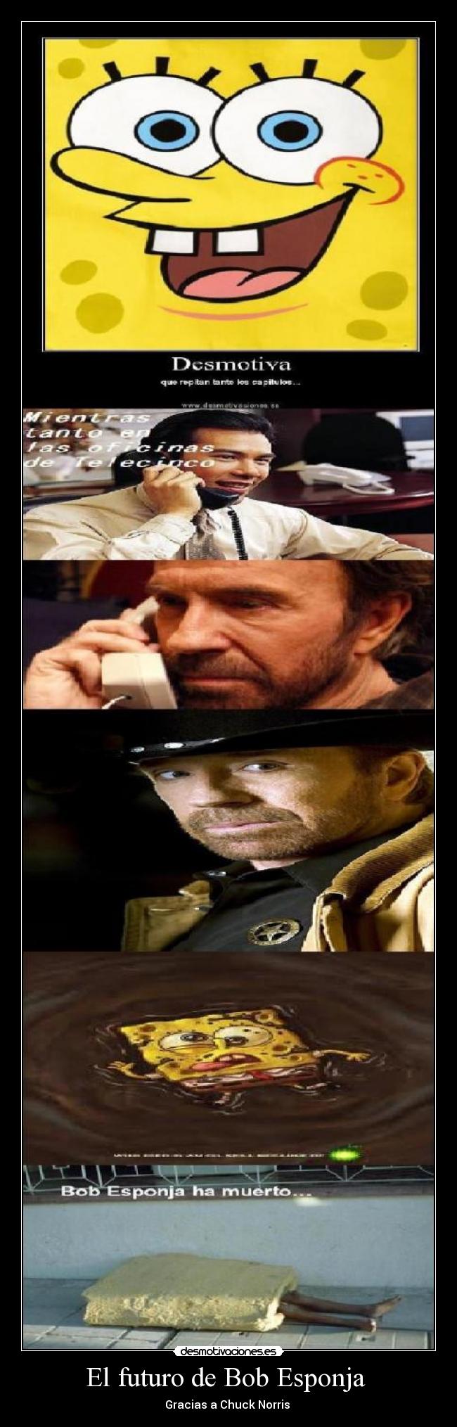 El futuro de Bob Esponja  - Gracias a Chuck Norris 