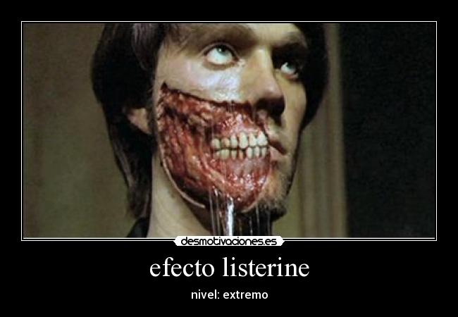 efecto listerine - 