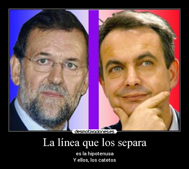 La línea que los separa -