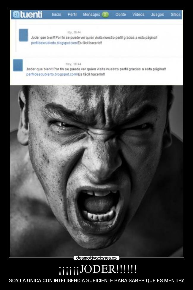 ¡¡¡¡¡¡JODER!!!!!! -