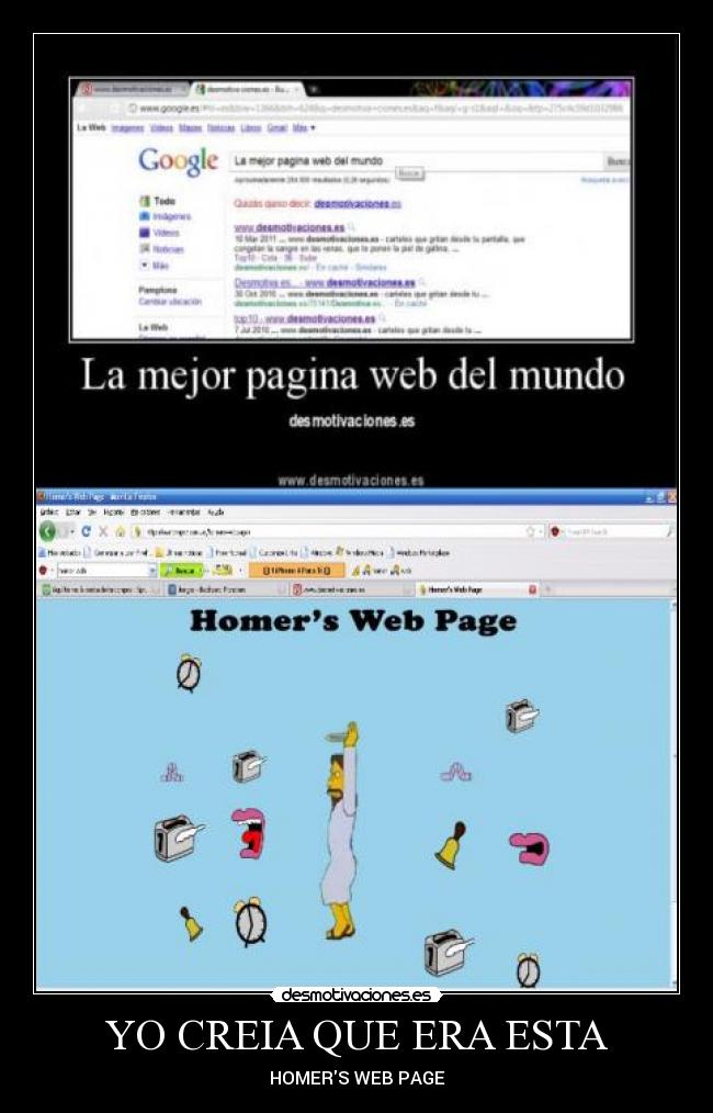 YO CREIA QUE ERA ESTA - 
