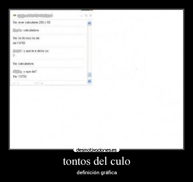 tontos del culo -