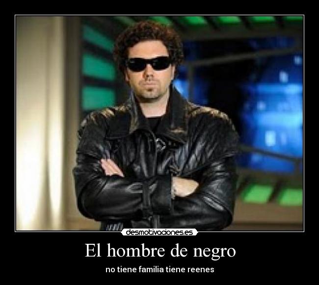 El hombre de negro -