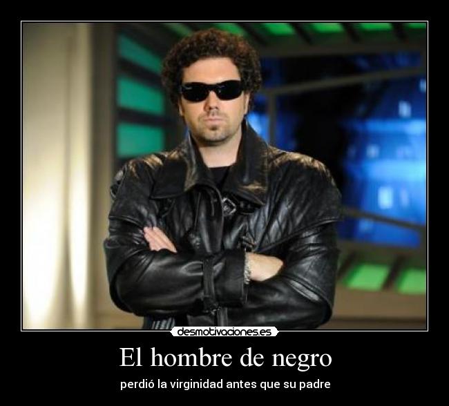 El hombre de negro -