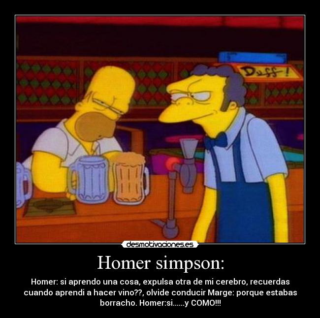 Homer simpson: -
