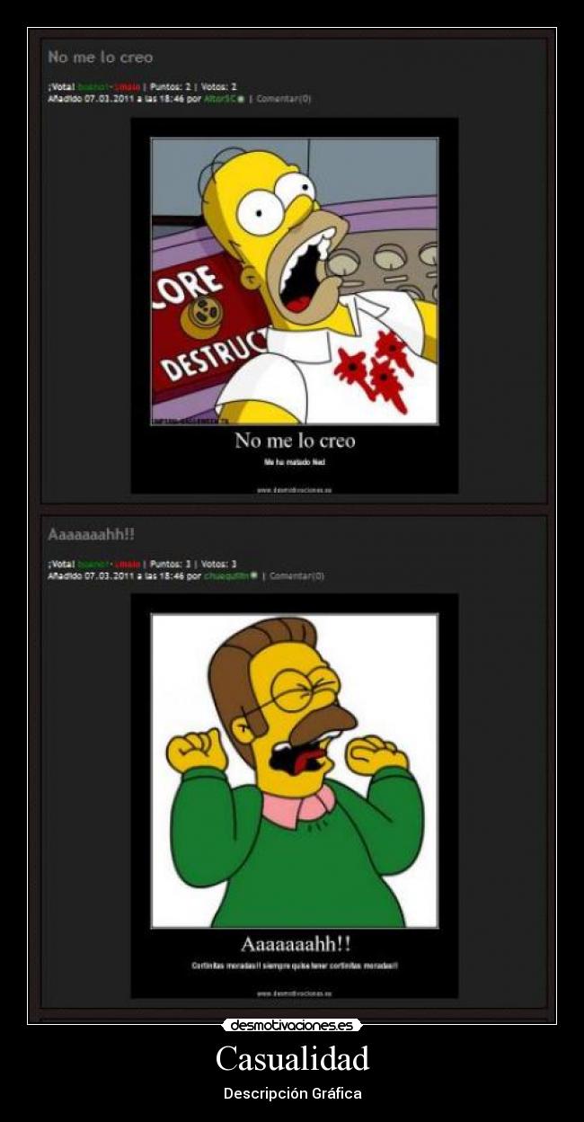 Casualidad - Descripción Gráfica