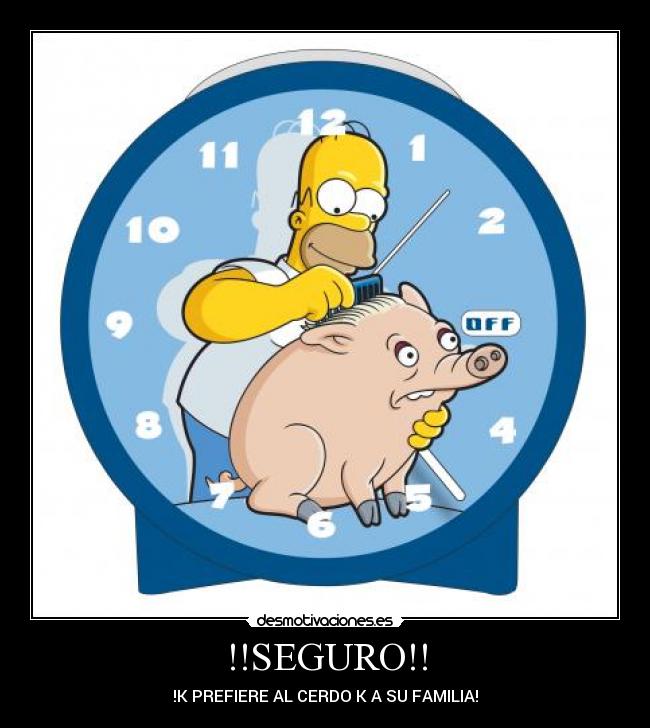 !!SEGURO!! - !K PREFIERE AL CERDO K A SU FAMILIA!