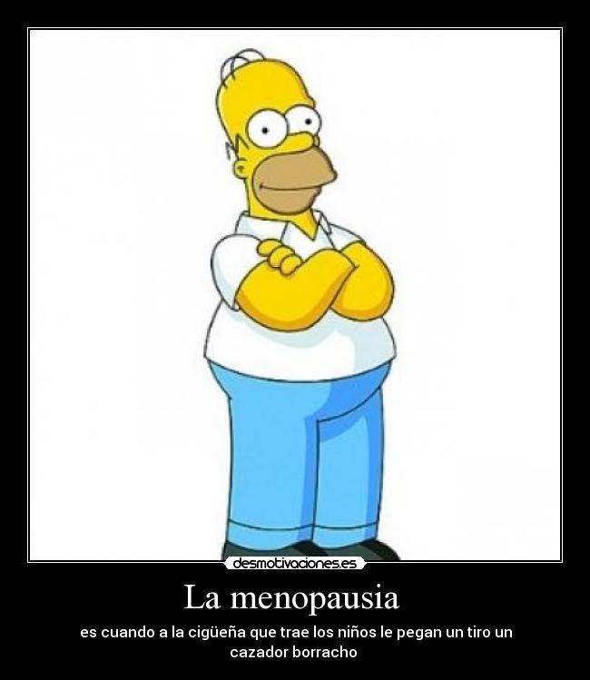 La menopausia -