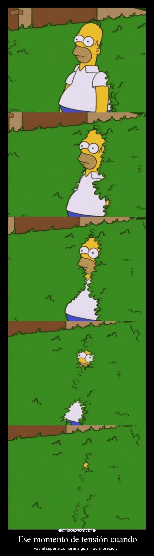 Ese momento de tensión cuando - vas al super a comprar algo, miras el precio y...