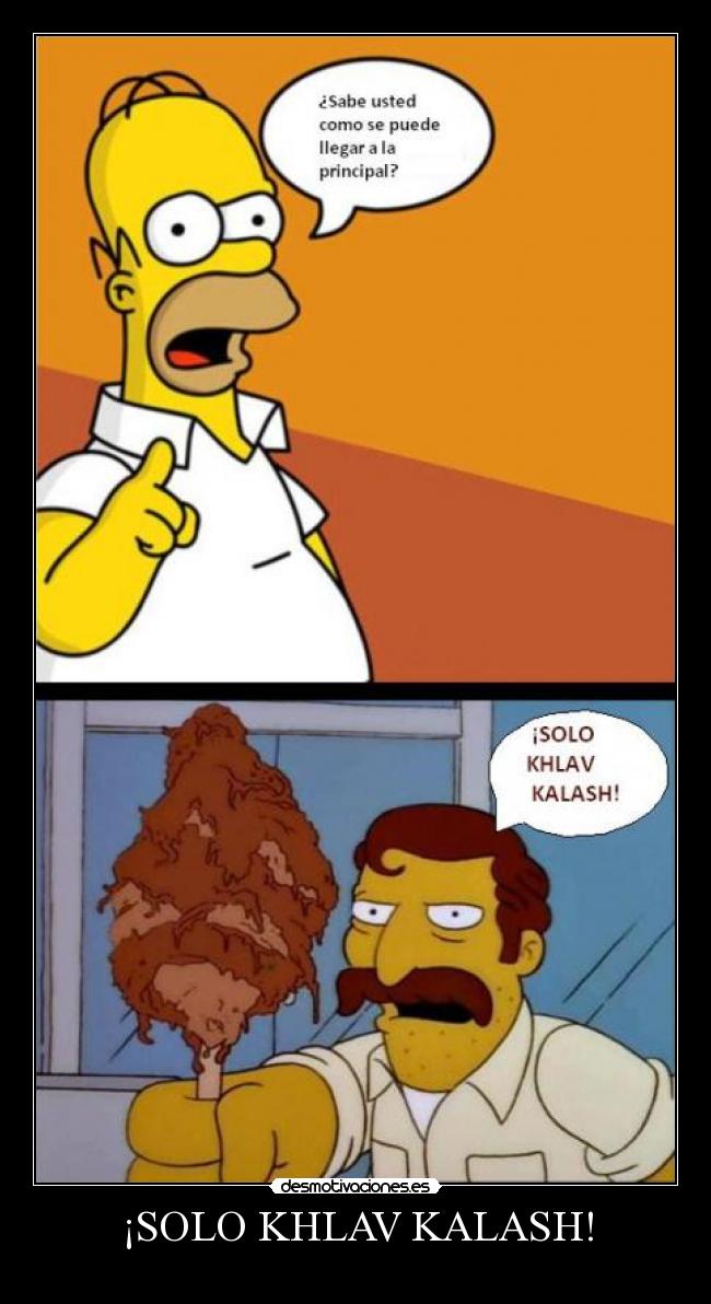 ¡SOLO KHLAV KALASH! - 
