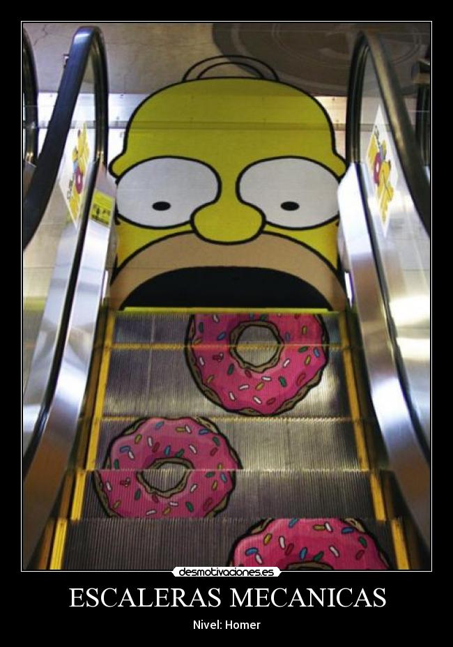 ESCALERAS MECANICAS - Nivel: Homer