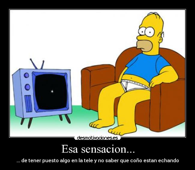 Esa sensacion... - 