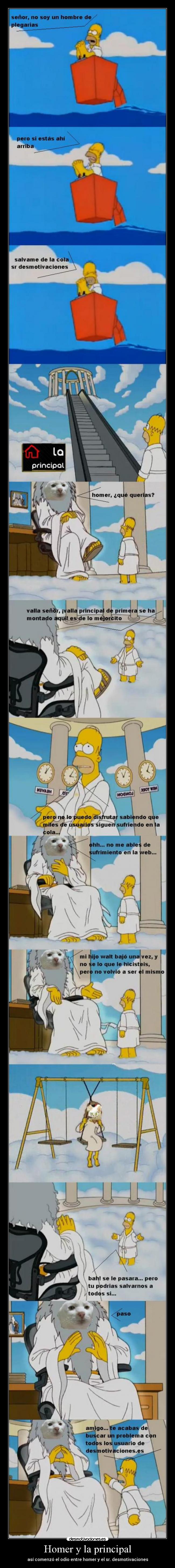 Homer y la principal - 