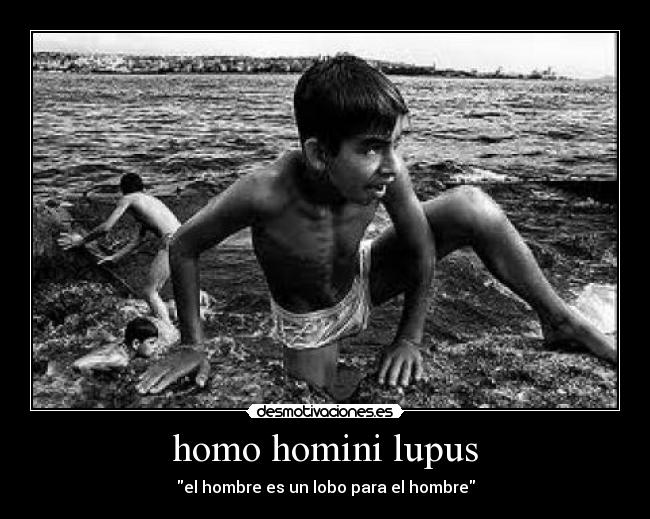 homo homini lupus - 