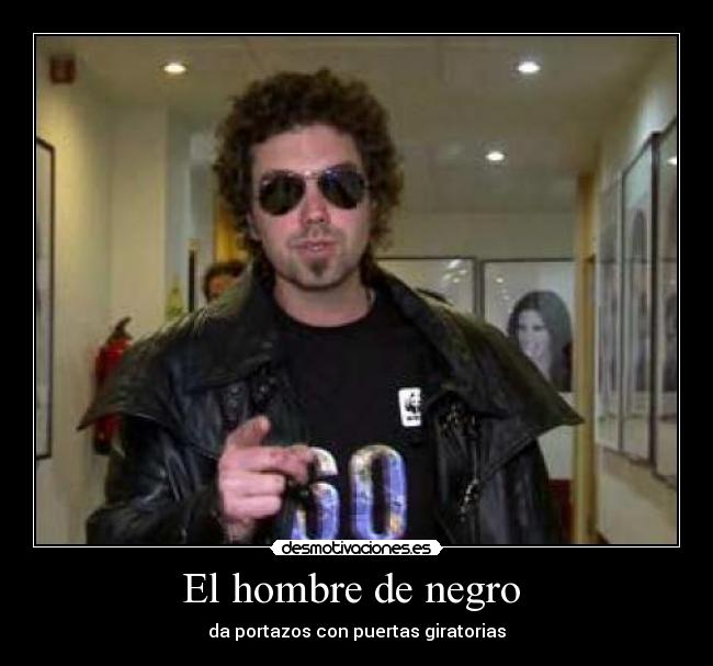El hombre de negro -