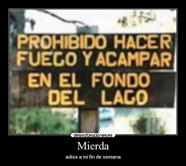 Mierda -