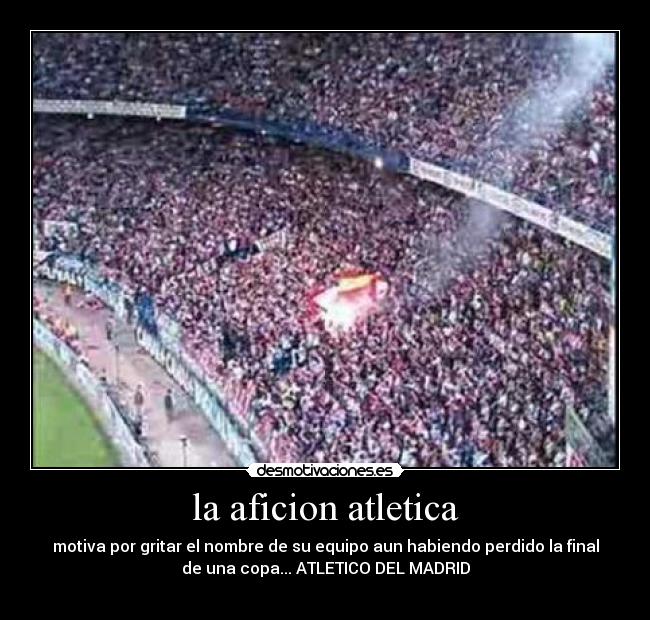 la aficion atletica -