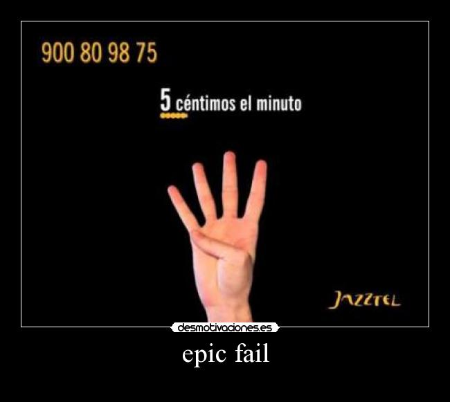 epic fail -