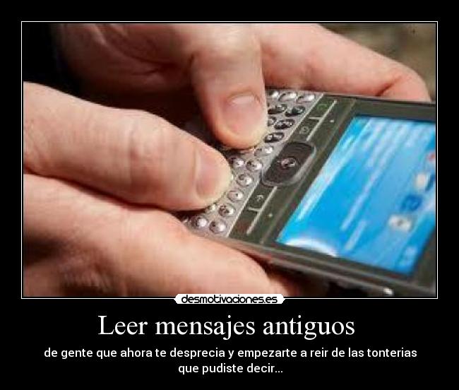 Leer mensajes antiguos  - 