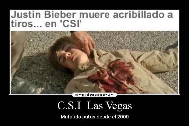 C.S.I  Las Vegas - Matando putas desde el 2000