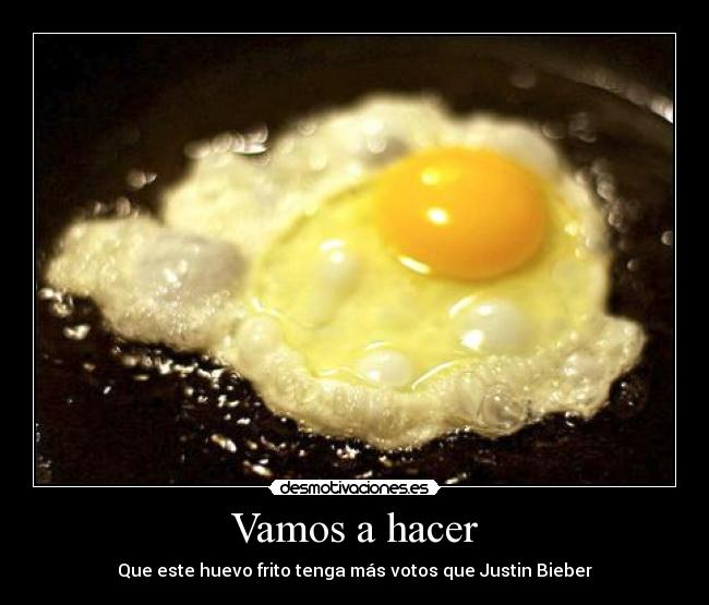 Vamos a hacer -