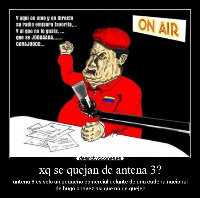 xq se quejan de antena 3? - 