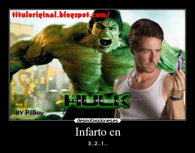 Infarto en - 3...2...1...