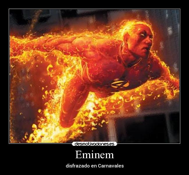 Eminem - disfrazado en Carnavales